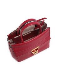 COCCINELLE ARLETTIS Bolso de mano de piel martillada sangr&iacute;a - Bolsos Mujer - 4