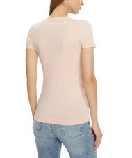 GUESS SS CN SHINY TRIANGLE  Camiseta de algod&oacute;n rosa suave - camiseta - 2