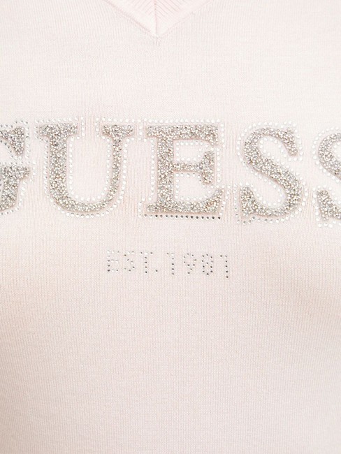 HOLLY LOGO  Suéter rosa de bajo perfil - Suéteres de mujer