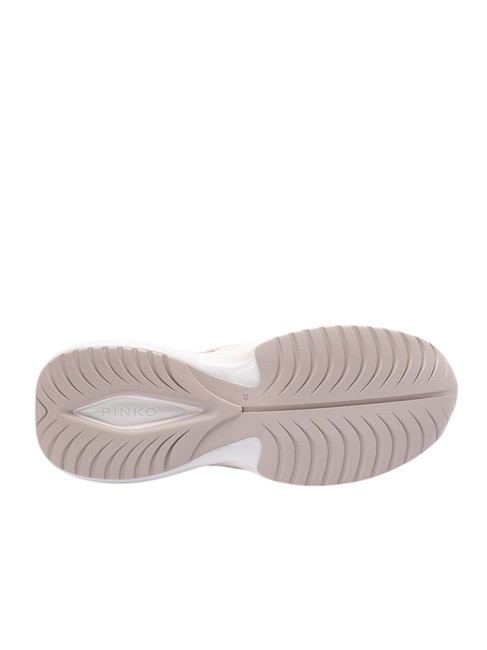 ARIEL Zapatillas con detalles espejados. blanco/plata - Zapatos Mujer