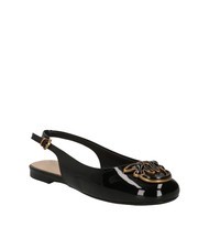 PINKO MAGGY Bailarinas destalonadas brillantes limusina negra - Zapatos Mujer - 3