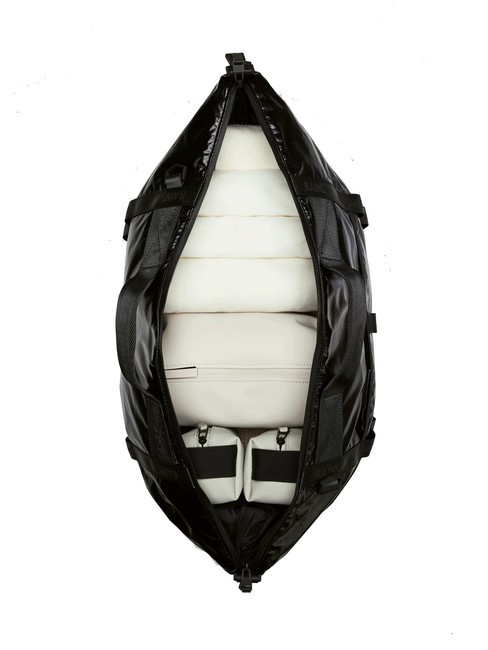 SIBU WEEKEND Bolsa impermeable con bandolera negro - Bolsas de viaje