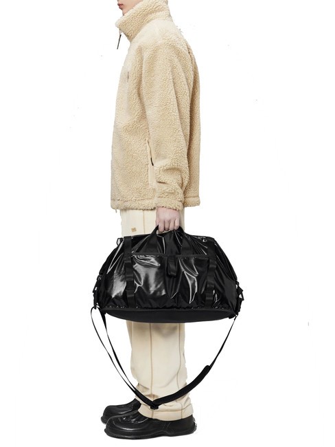 SIBU WEEKEND Bolsa impermeable con bandolera negro - Bolsas de viaje