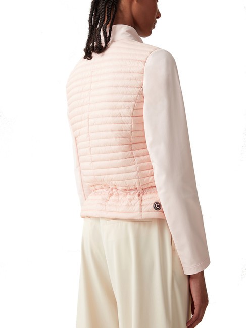 ARKELL Edredón relleno de plumas rosas bebe - Chaquetas de plumas de mujer