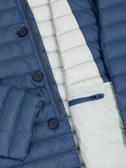 REPUNK Chaqueta ligera de plumas hielo azul oscuro - Chaquetas de plumas para hombre