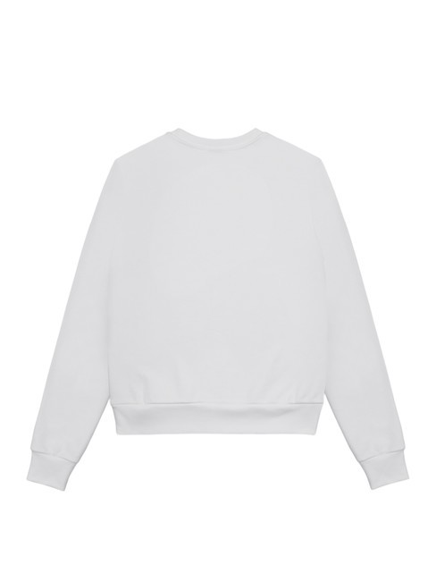 CONNECTIVE Sudadera con cuello redondo blanco - Sudaderas de mujer