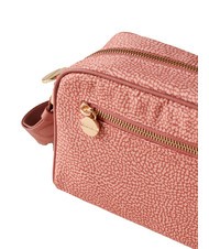 BORBONESE BORBONESO Mini bolso bandolera de tela lápiz labial - Bolsos Mujer - 4
