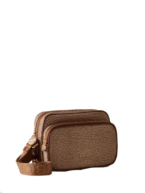 CAMERA CASE SMALL ECO LINE  Bolsa de hombro beiger yegua - Bolsos Mujer