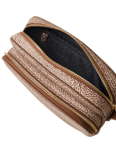 CAMERA CASE SMALL ECO LINE  Bolsa de hombro beiger yegua - Bolsos Mujer