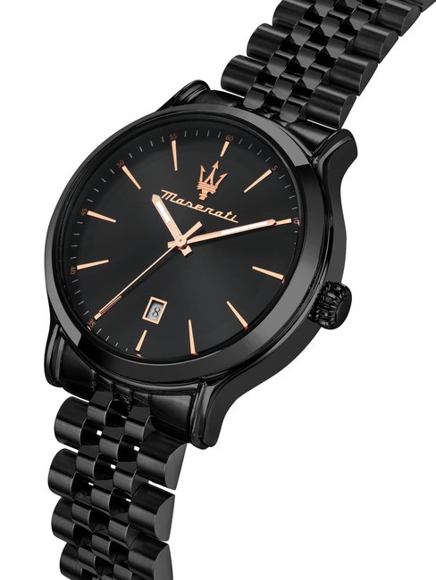 EPOCA Reloj con visualización de fecha negro - Relojes