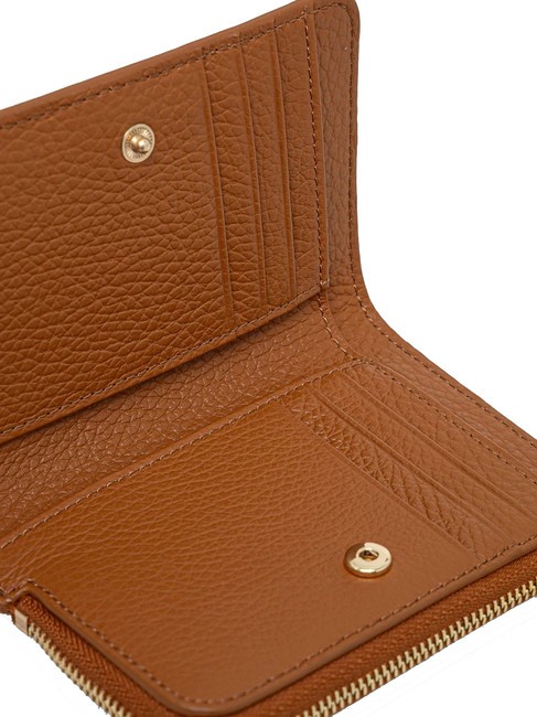 METALLIC SOFT Cartera peque&ntilde;a de piel bater&iacute;a - Carteras Mujer