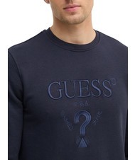 GUESS BEAU Sudadera con cuello redondo smartblue - Sudaderas - 3