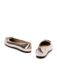 PINKO GIOIA  Bailarinas de piel plata - Zapatos Mujer - 3
