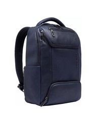 PIQUADRO CRONUS  Mochila para PC de 13", en cuero azul - Mochilas para port&aacute;til - 2