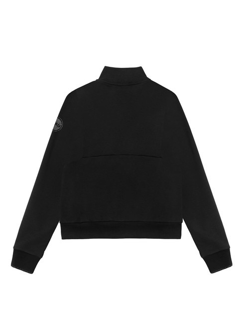 CONNECTIVE Sudadera con cuello alto y cremallera completa negro - Sudaderas de mujer