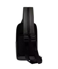 PIQUADRO CORNER SPECIALE GOMMATO  Mochila de un hombro negro - Mochilas para port&aacute;til - 3