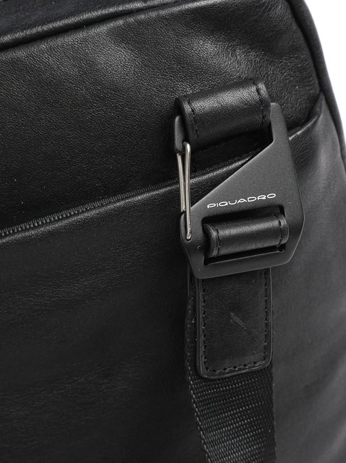 HARPER Bolso de cuero para iPad 11 negro - Bandoleras Hombre