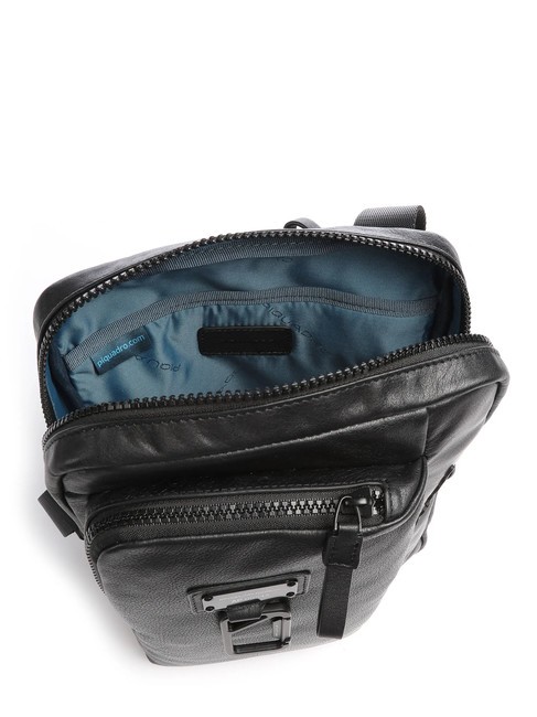 HARPER Bolso de cuero para iPad 11 negro - Bandoleras Hombre