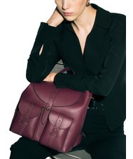 FURLA GARDENIA Mochila de piel con estampado Keria Ribes / rojo - Bolsos Mujer - 3