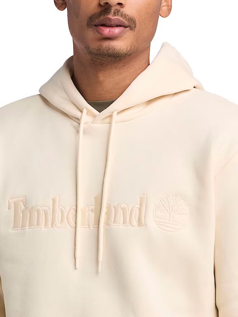 EMBROIDERY TONAL Sudadera humo blanco - Sudaderas