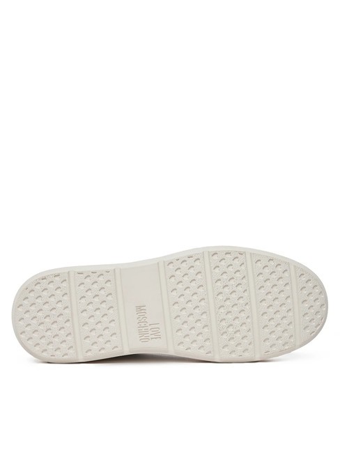 BOLD 40 Zapatillas de piel blanco rojo - Zapatos Mujer