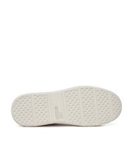 LOVE MOSCHINO BOLD 40 Zapatillas de piel blanco rojo - Zapatos Mujer - 6