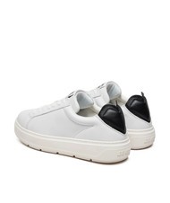 LOVE MOSCHINO BOLD 40 Zapatillas de piel blanco negro - Zapatos Mujer - 3