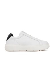 LOVE MOSCHINO BOLD 40 Zapatillas de piel blanco negro - Zapatos Mujer - 2