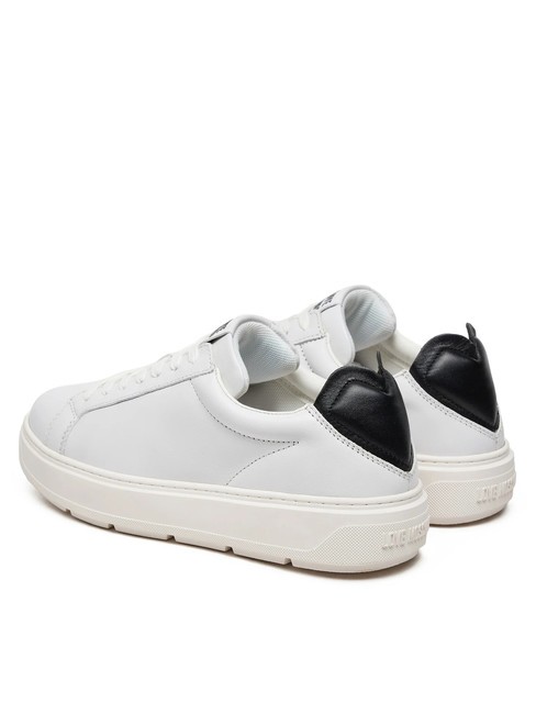 BOLD 40 Zapatillas de piel blanco negro - Zapatos Mujer