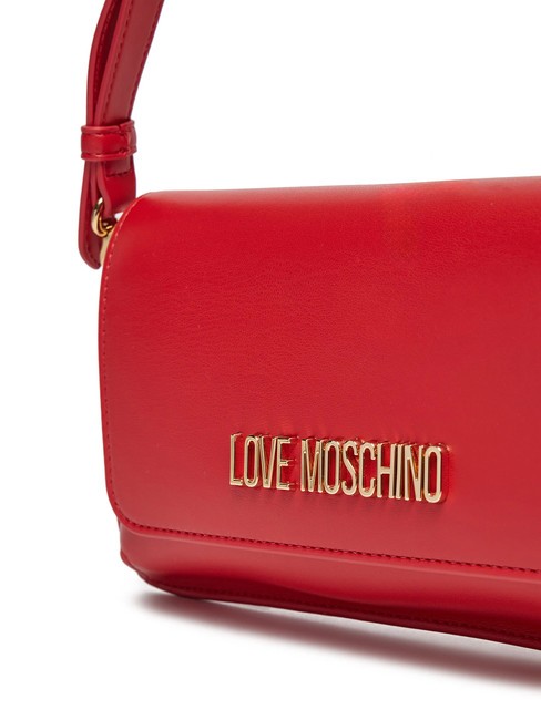 LOGO LETTERING Bolso de hombro ROJO - Bolsos Mujer