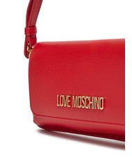 LOVE MOSCHINO LOGO LETTERING Bolso de hombro ROJO - Bolsos Mujer - 3