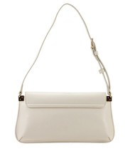 LOVE MOSCHINO LOGO LETTERING Bolso de hombro Marfil - Bolsos Mujer - 3