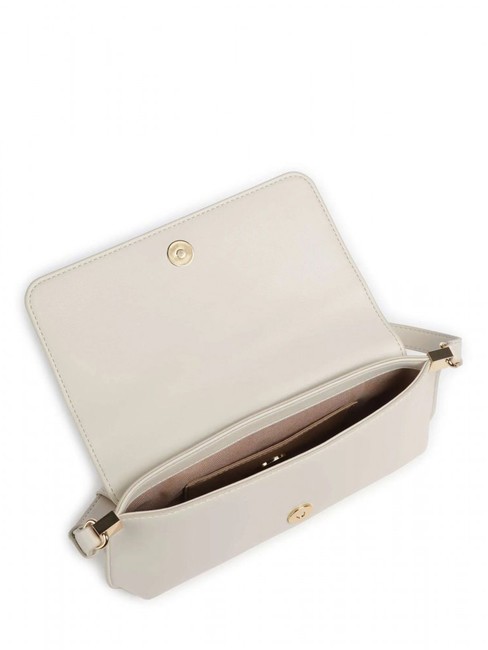 LOGO LETTERING Bolso de hombro Marfil - Bolsos Mujer