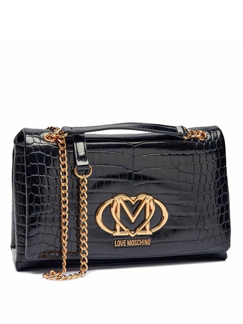 CROCO Convertible Bolso de hombro/bandolera azafrán negro - Bolsos Mujer