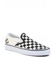 VANS CLASSIC SLIP-ON CLASSIC Slip on para mujer negro y blanco - Zapatos unisex - 3