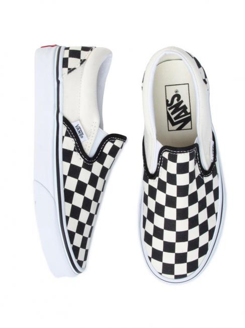 CLASSIC SLIP-ON CLASSIC Slip on para mujer negro y blanco - Zapatos unisex