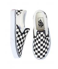 VANS CLASSIC SLIP-ON CLASSIC Slip on para mujer negro y blanco - Zapatos unisex - 5