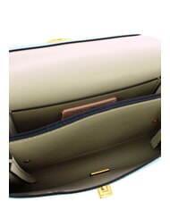 COCCINELLE ARLETTIS  Mini bolso bandolera, en piel. acuarela azul - Bolsos Mujer - 4