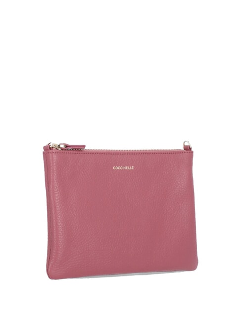 BEST CROSSBODY Minibolso de piel rosa pulpa - Bolsos Mujer
