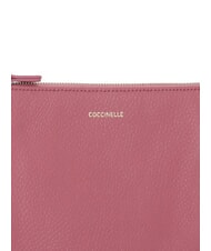COCCINELLE BEST CROSSBODY Minibolso de piel rosa pulpa - Bolsos Mujer - 5