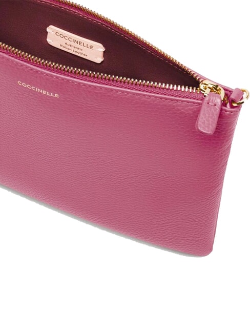 BEST CROSSBODY Minibolso de piel rosa pulpa - Bolsos Mujer