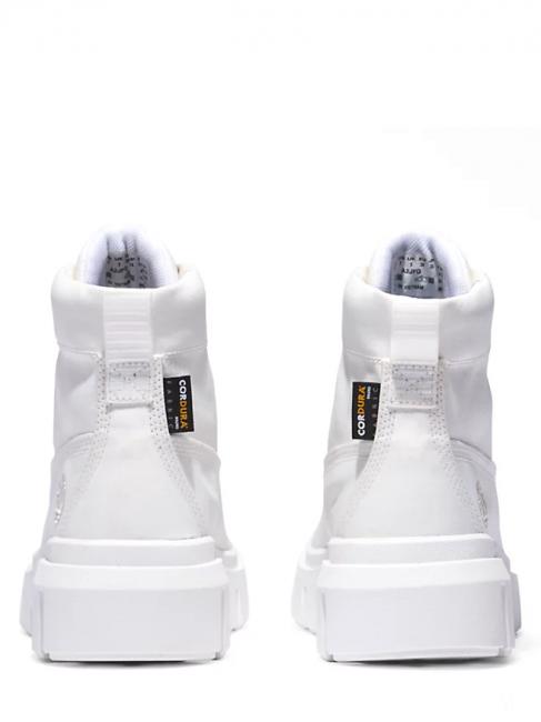 GREYFIELD Botines de lona blanco de blanco - Zapatos Mujer