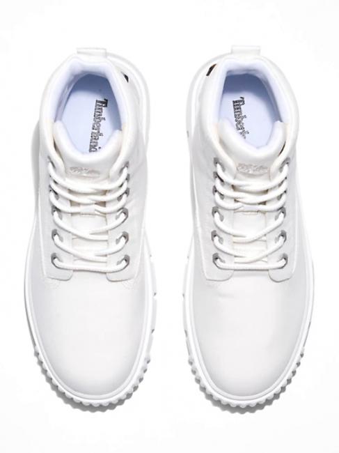 GREYFIELD Botines de lona blanco de blanco - Zapatos Mujer