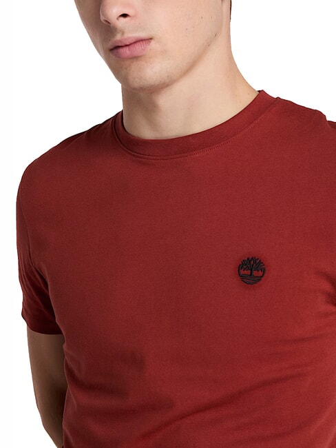 SS DUNRIVER CREW Camiseta de algod&oacute;n henna quemada - camiseta