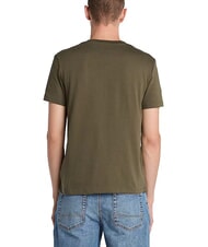 TIMBERLAND SS DUNRIVER CREW Camiseta de algodón hoja verde-cassel tierra - camiseta - 2