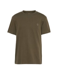 TIMBERLAND SS DUNRIVER CREW Camiseta de algodón hoja verde-cassel tierra - camiseta - 4