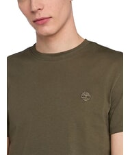 TIMBERLAND SS DUNRIVER CREW Camiseta de algod&oacute;n hoja verde-cassel tierra - camiseta - 3