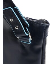 PIQUADRO Carpeta CUADRADO AZUL, soporte para PC de 15.6 ", expandible azul - Maletines de Trabajo - 3