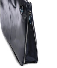 PIQUADRO Carpeta CUADRADO AZUL, soporte para PC de 15.6 ", expandible azul - Maletines de Trabajo - 4