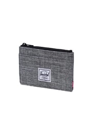 HERSCHEL OSCAR Tarjetero plano con monedero RAVEN CROSSHATCH - Carteras Hombre - 2